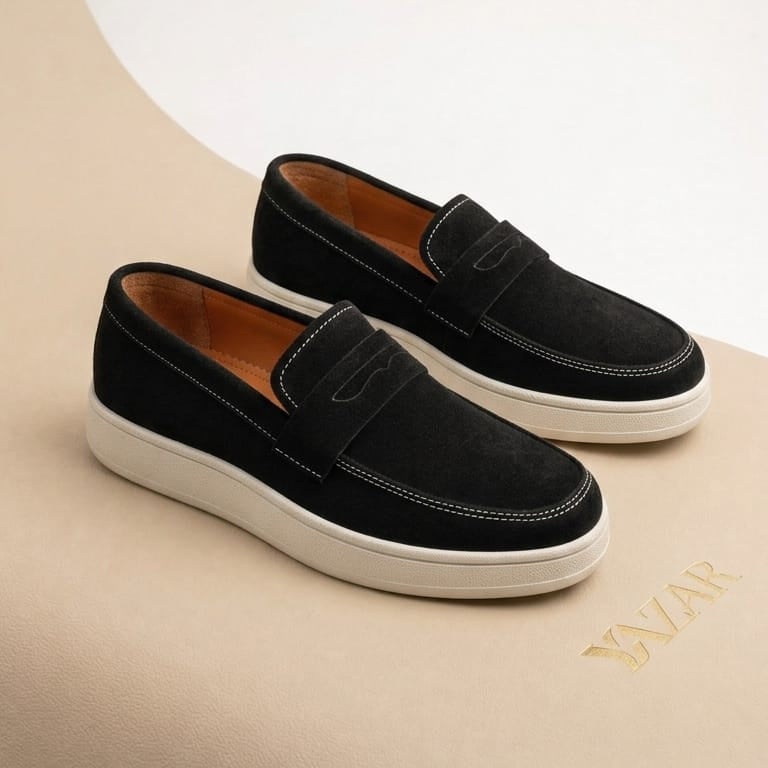 Mocassin Daim 100%